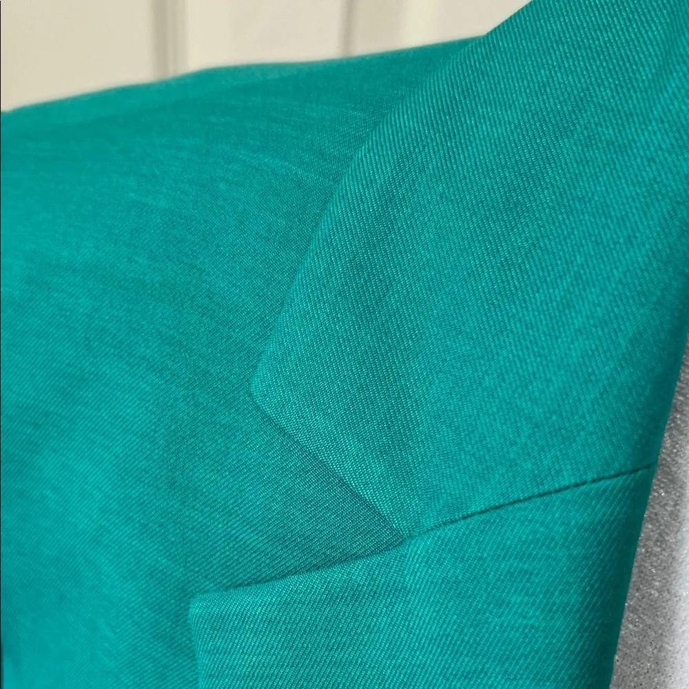 Kasper Green Blazer Suit Jacket Sz 16 - Picture 3 of 8